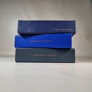 Luxury Eyewear Case Bundle – Starck Eyes, Alain Mikli, Morgenthal Frederics & Mo